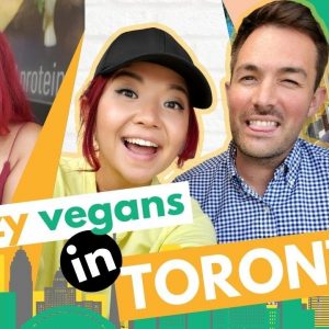 What We Ate in TORONTO As VEGANS! (Toronto Vegan Food Tour & Travel Vlog, Part 1)