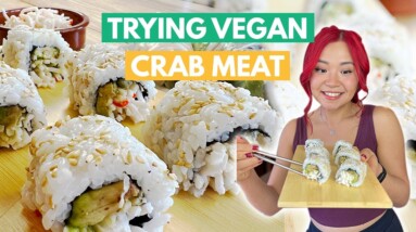 I Tried Vegan CRAB MEAT!!! WTF is this product??
