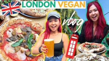 Back to LONDON, BABY!!! Long Haul Flight as a VEGAN & What I Ate in London (part 1)