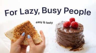 A Week of Low Effort Snack Ideas (vegan, healthy & indulgent)