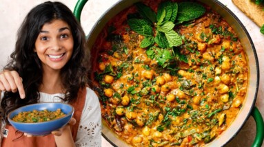 Chickpea Curry, an (almost) perfect one-pot meal
