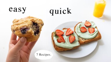 A Week of Realistic Breakfast Ideas (quick, easy & good for me)