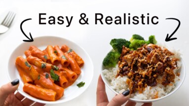Easy Meals I make all the Time. (quick, vegan & satisfying)