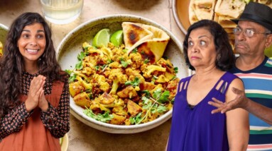 I tried making Aloo Gobi for my parents 🇮🇳