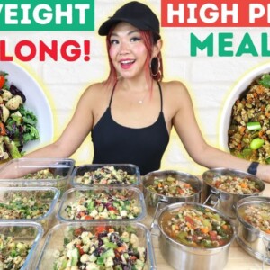 Cheap High Protein Meal Prep to LIVE LONG & LOSE WEIGHT (Blue Zone Diet Inspired Recipes)