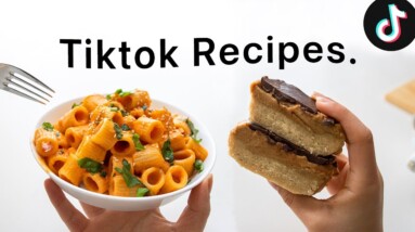 5 Tiktok Recipes that actually work. (easy & vegan)