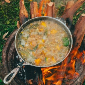 Campfire ASMR Cooking On Jamaican Mountain | 🇯🇲 Episode 7