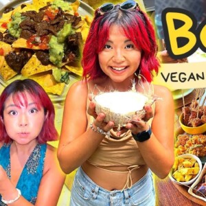 Eating VEGAN in BALI, Indonesia (VEGAN HEAVEN) ❤️ I Travelled to BALI with my followers! #bali #vlog