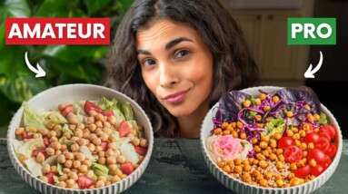 How I make CANNED CHICKPEAS taste 10x BETTER