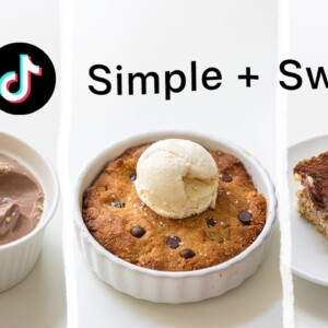 Healthy TikTok Desserts that actually work. (vegan & easy)