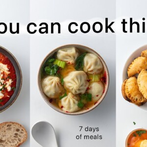 A Week of Comfort Meals. (easy, vegan & satisfying)