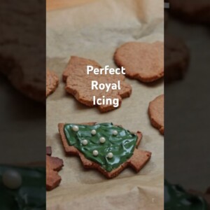 The BEST Cookie Icing🎄#holidays #easyrecipe