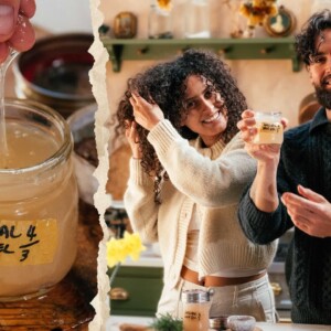 DIY NATURAL Hair Gel for INSANE Hair Growth; Works for Curly & Straight Hair! 🍯 Just 3 ingredients!