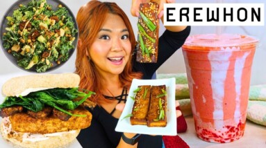 Recreating World's MOST EXPENSIVE GROCERY STORE RECIPES (EREWHON COPYCAT RECIPES)