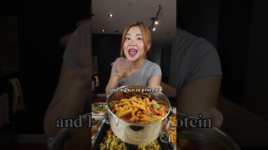 OVER 100g of PLANT-BASED PROTEIN meal prep!! #shorts