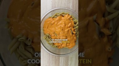 This PASTA SALAD Has Over 33g of PROTEIN! #shorts