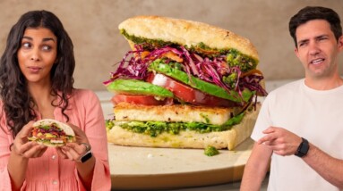 The Crispy Tofu Sandwich my boyfriend is OBSESSED with