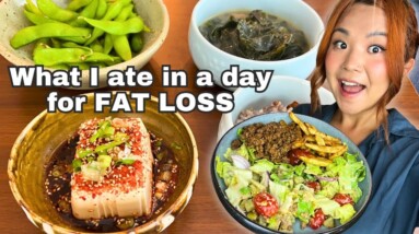 what i ate in a day vegan high protein weight loss