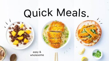 What I Eat in 3 Days. (easy, cheap & realistic meals)