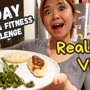 WHAT I ATE IN A DAY (VEGAN) | 30 DAY FITNESS CHALLENGE! Realistic Day in My Life 🌱