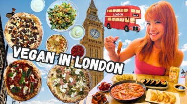 EXTREME VEGAN FOOD TOUR in LONDON, UK 🇬🇧 (Best Vegan Restaurants in London, UK 2025-2026)