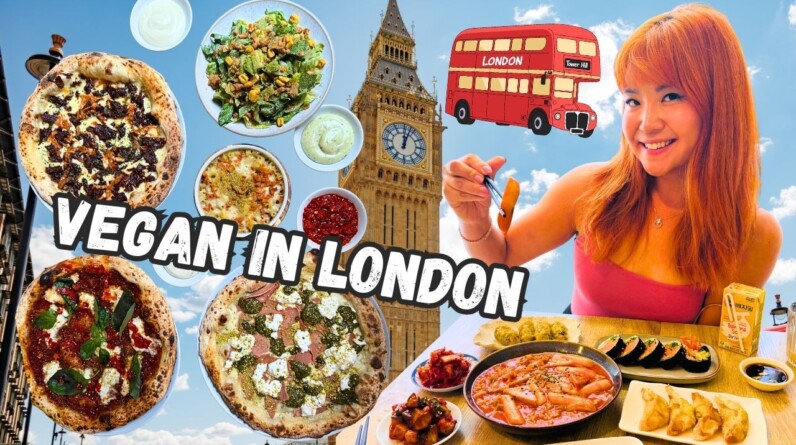 EXTREME VEGAN FOOD TOUR in LONDON, UK 🇬🇧 (Best Vegan Restaurants in London, UK 2025-2026)